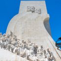 EU PRT LIS Lisbon 2017JUL10 PadraoDosDescobrimentos 004  It was originally constructed as a temporary construction, located in the Praça do Império as part of an urban renewal project favoured by minister Duarte Pacheco. Yet, by June 1943, the original structure was demolished after the exposition as there was no concrete formalization of the project. : 2017, 2017 - EurAisa, DAY, Europe, July, Lisboa, Lisbon, Monday, Padrão dos Descobrimentos, Portugal, Southern Europe